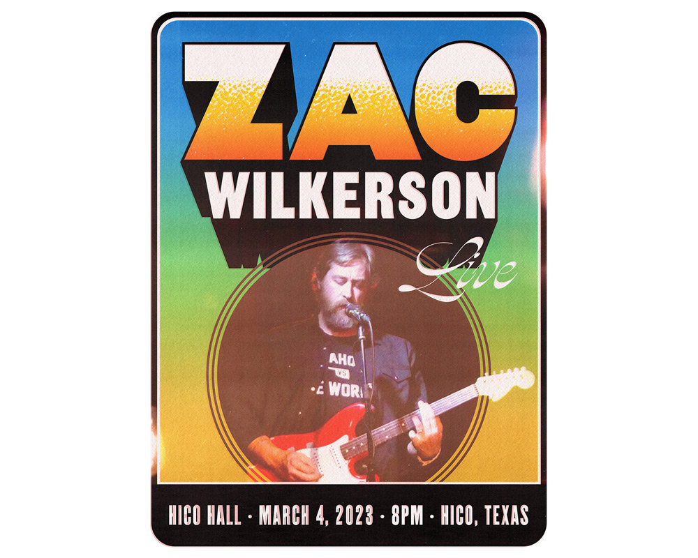 Zac Wilkerson at HiCo Hall