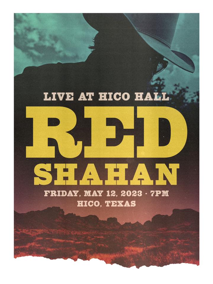 Red Shahan at HiCo Hall