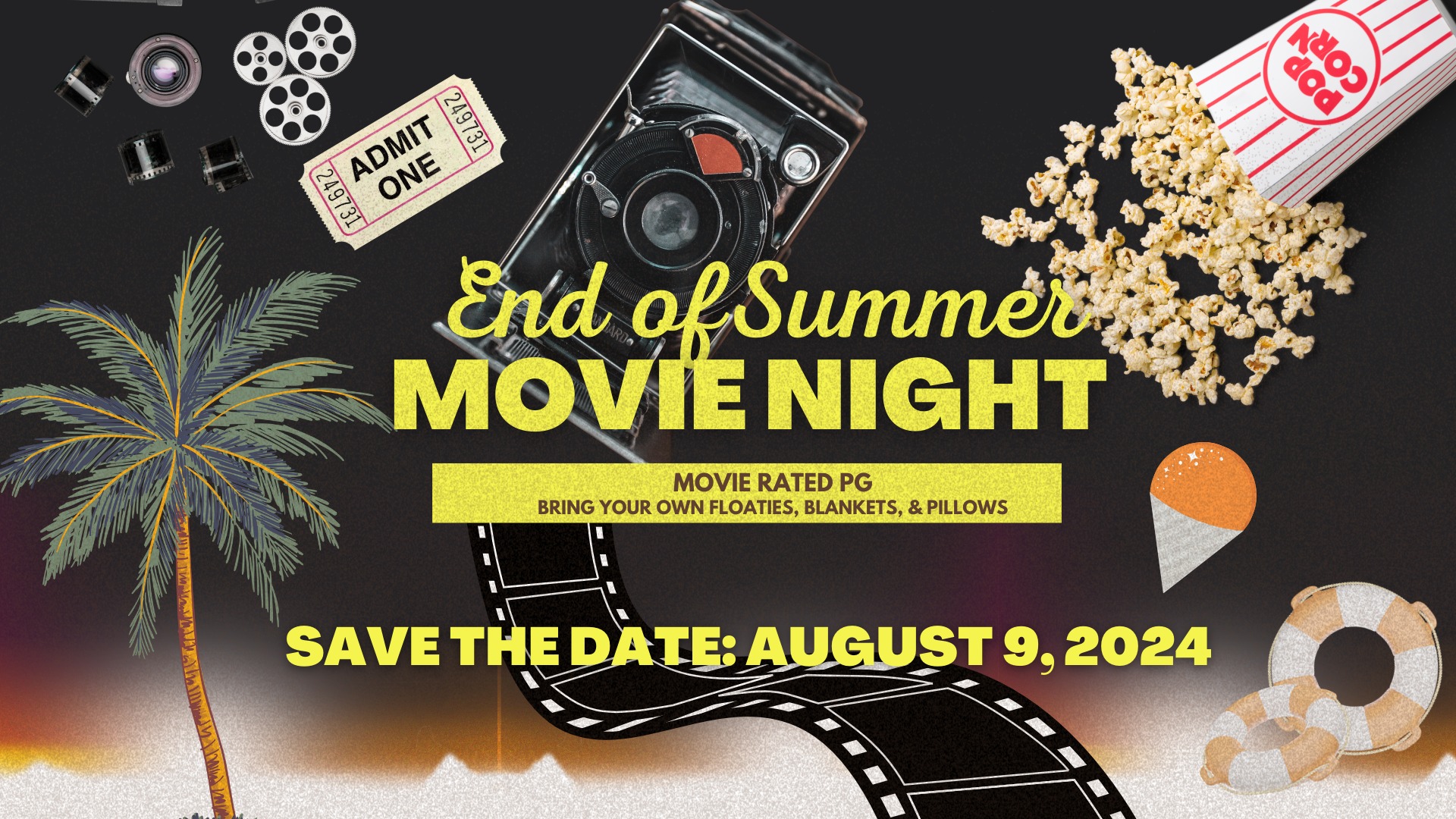 End of Summer Movie Night at Green Canoe