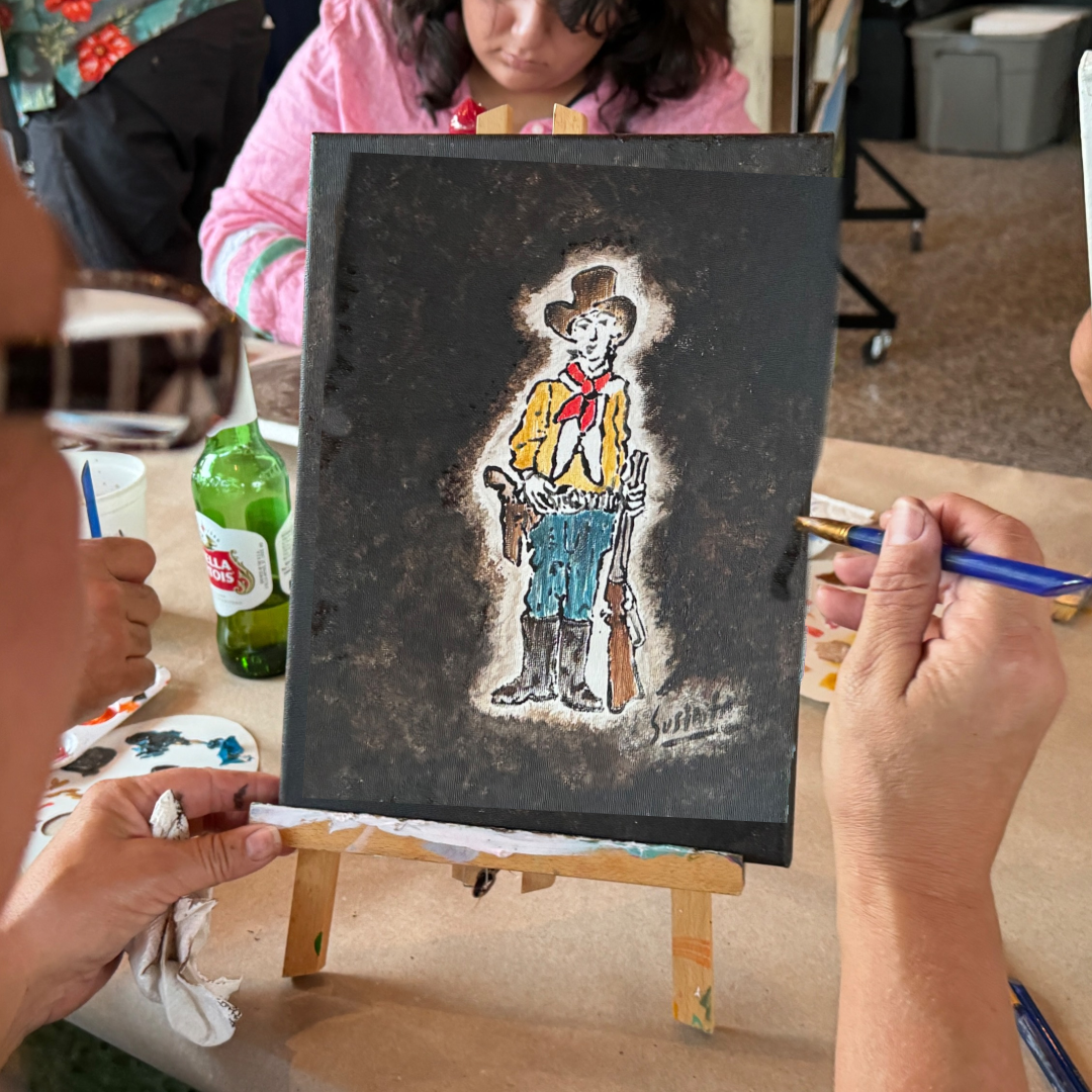 Live Local Artist Paint and Sip