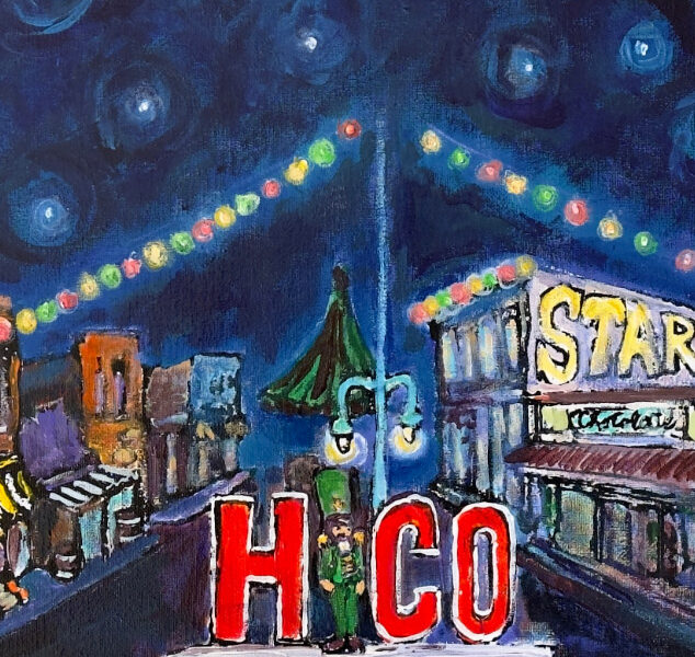 Christmas Paint Party with Live Local Artist