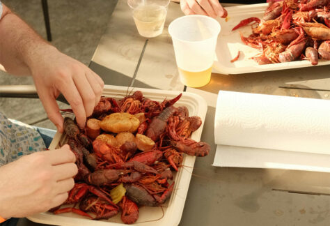 Green Canoe Crawfish Boil