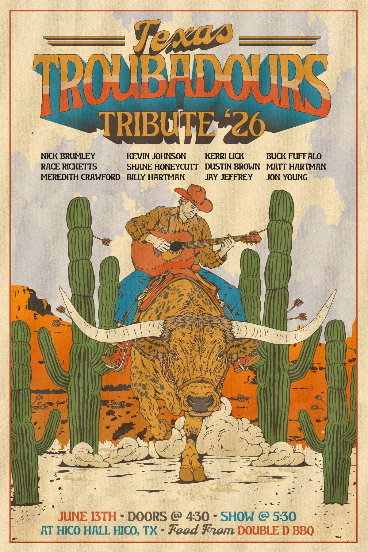 Texas Troubadours Tribute 2026