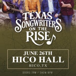 Texas Songwriters on the Rise 2026